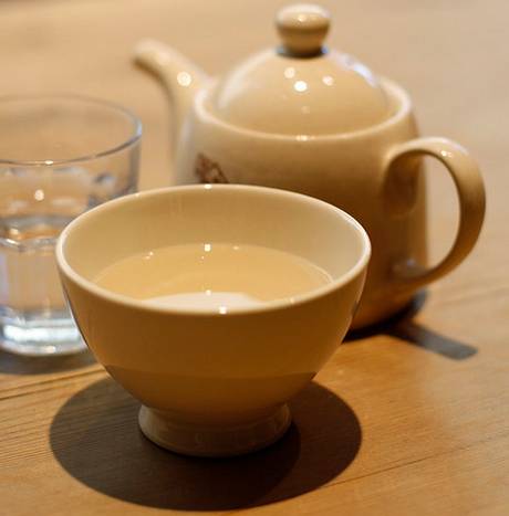 Delicious ginger tea set